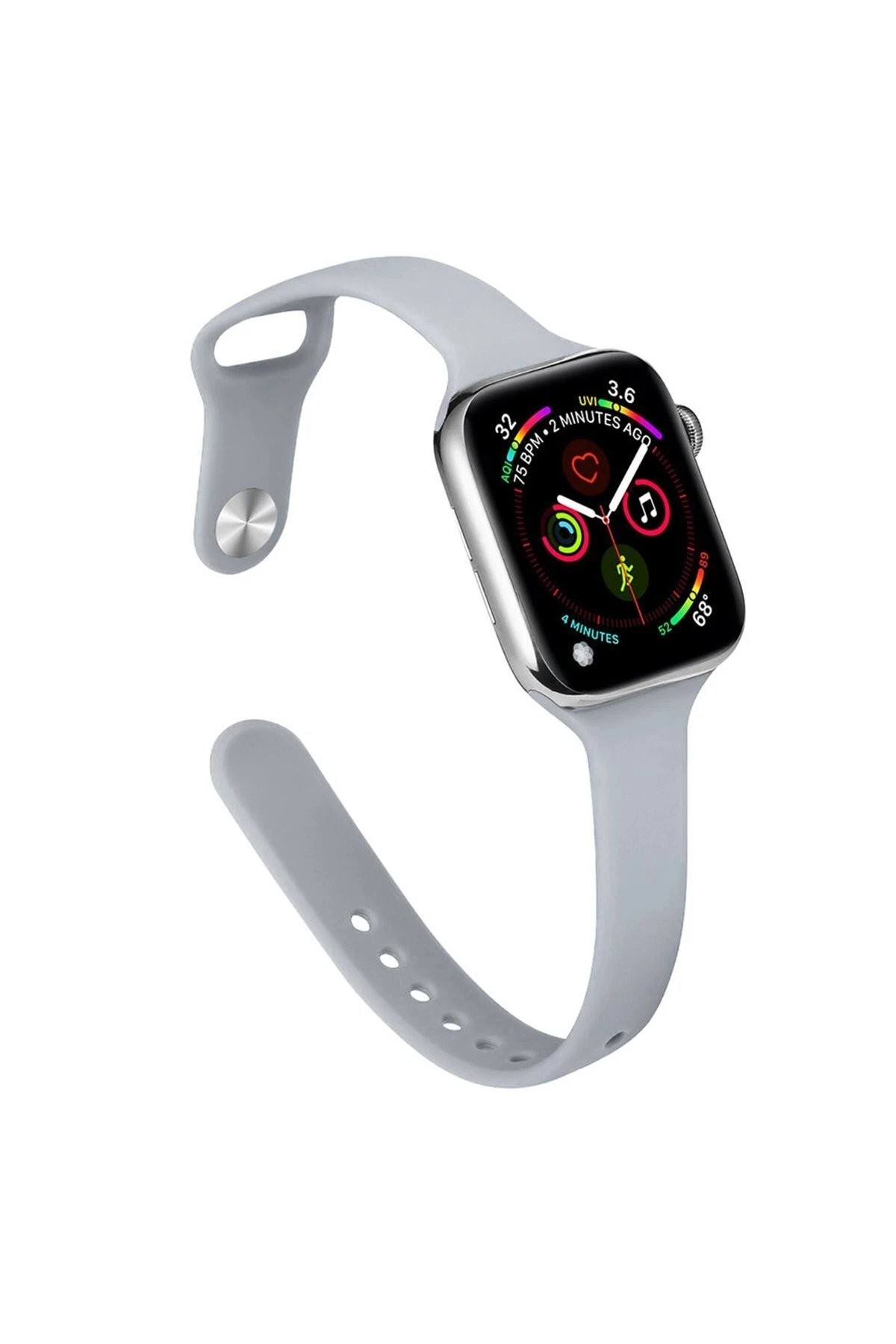 Apple Watch 38mm Klasik Kordon - Açık Gri