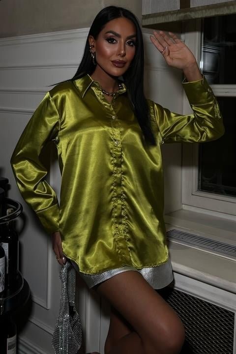 Premium Saten Gömlek 3438