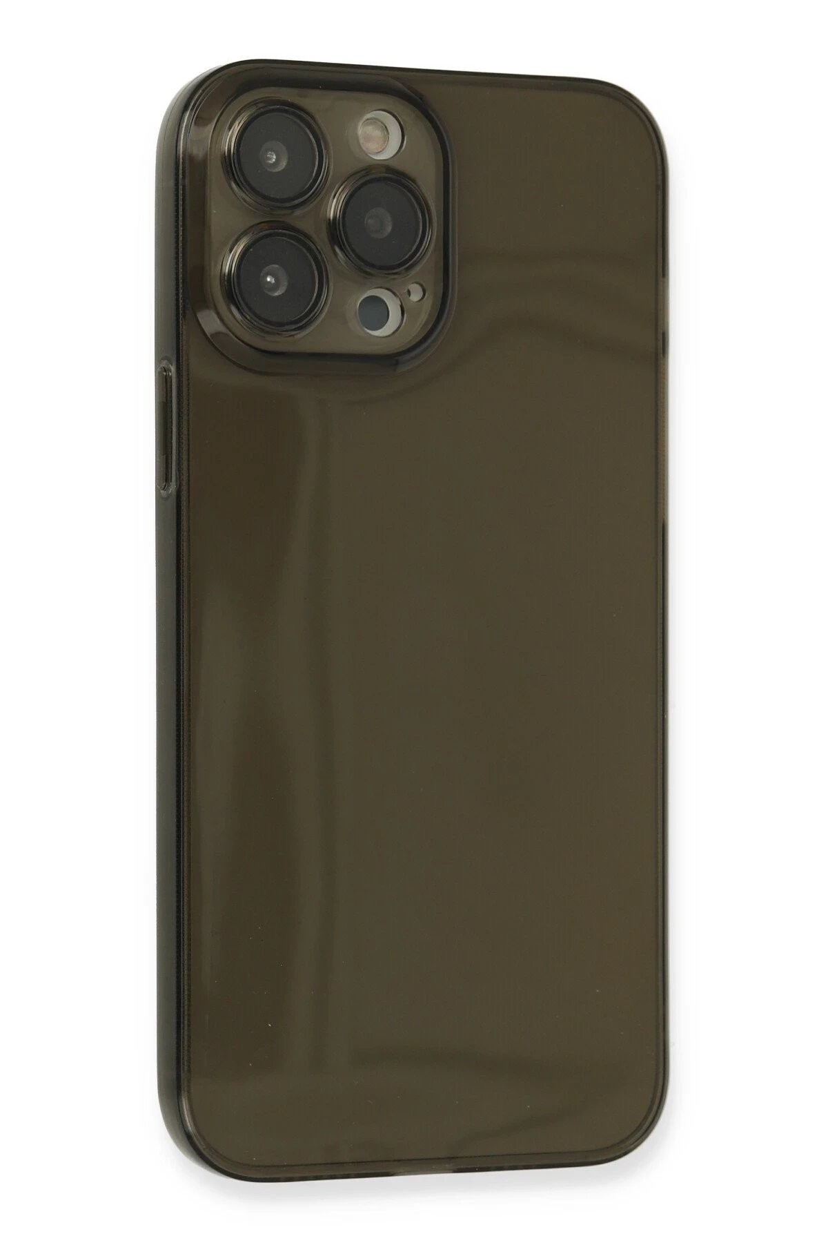 iPhone 13 Pro Max Kılıf Fly Lens Silikon - Siyah