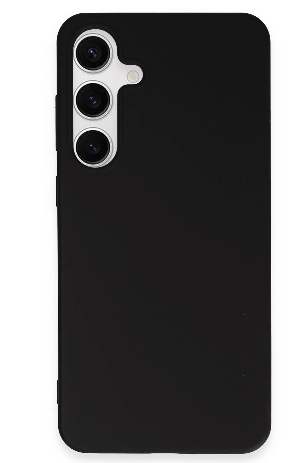 Samsung Galaxy S24 Plus Kılıf First Silikon - Siyah