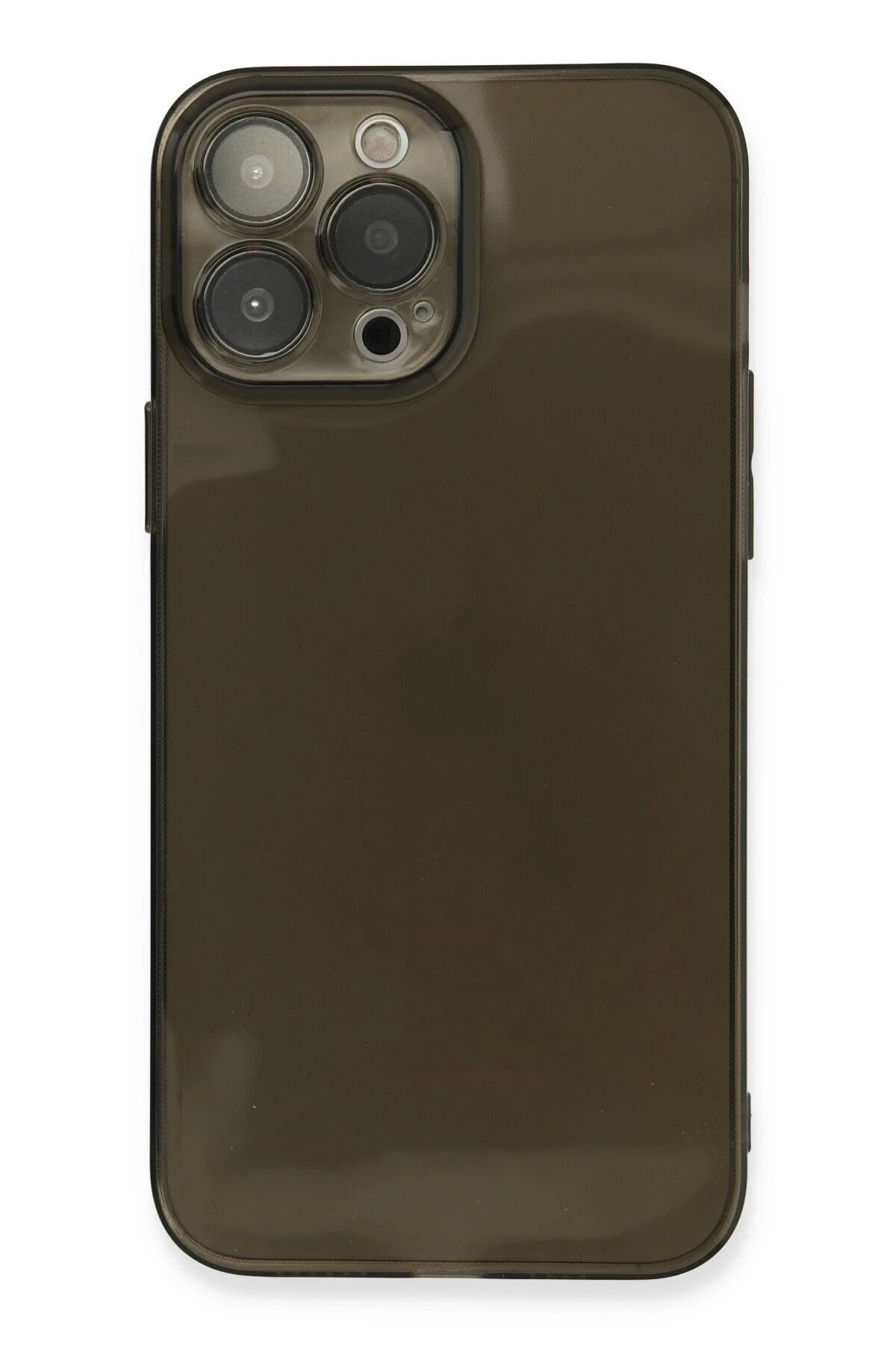 iPhone 13 Pro Max Kılıf Fly Lens Silikon - Siyah