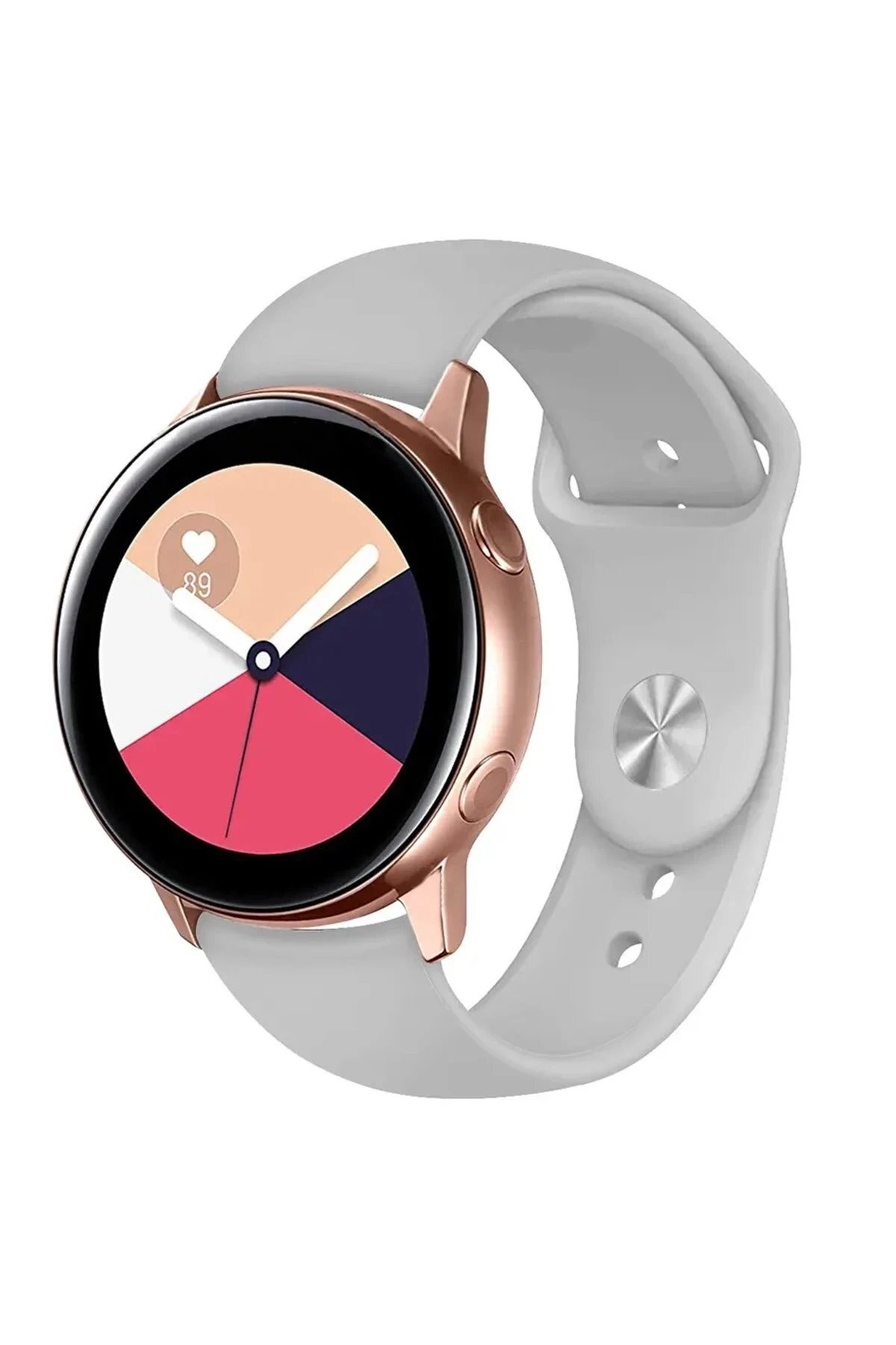 Watch 22mm Klasik Kordon - Açık Gri