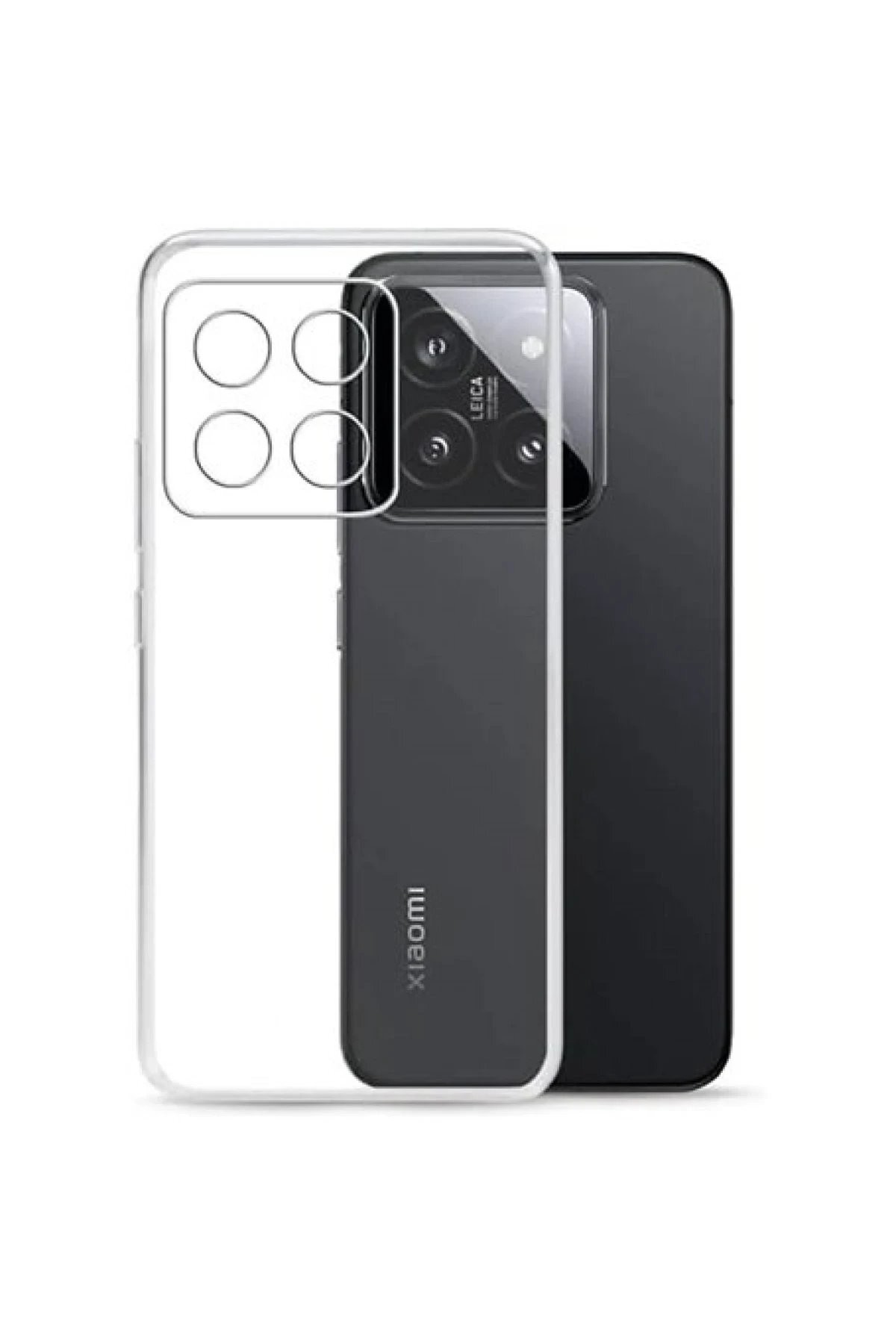Xiaomi Mi 15 Pro Kılıf Lüx Şeffaf Silikon