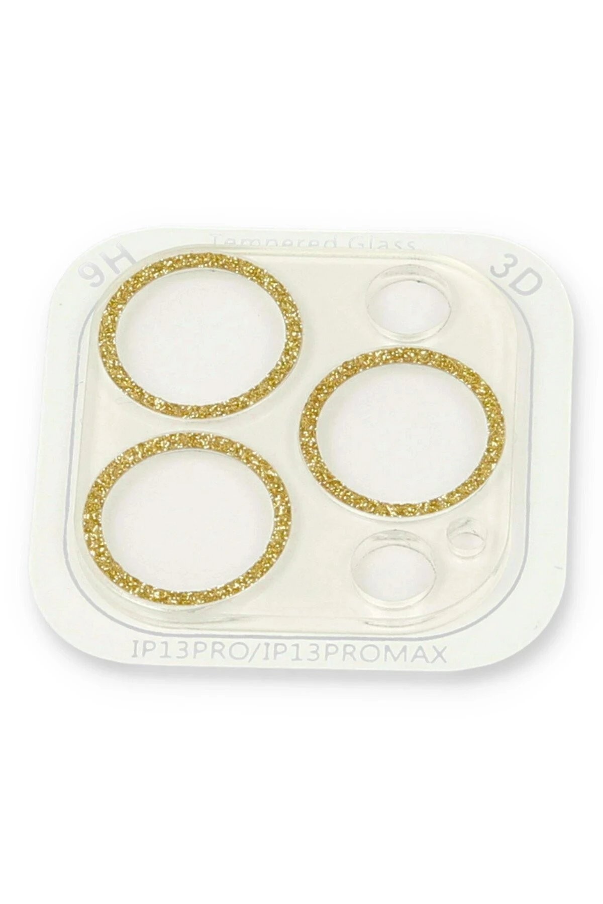 iPhone 13 Pro Max Shine Kamera Lens Koruma Cam - Gold