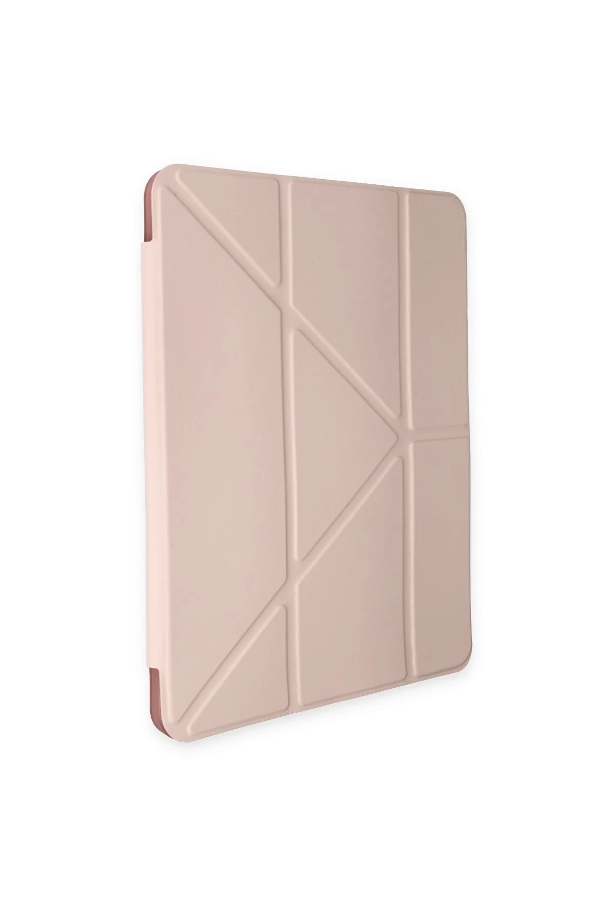 iPad Pro 11 (2018) Kılıf Kalemlikli Mars Tablet Kılıfı - Rose Gold