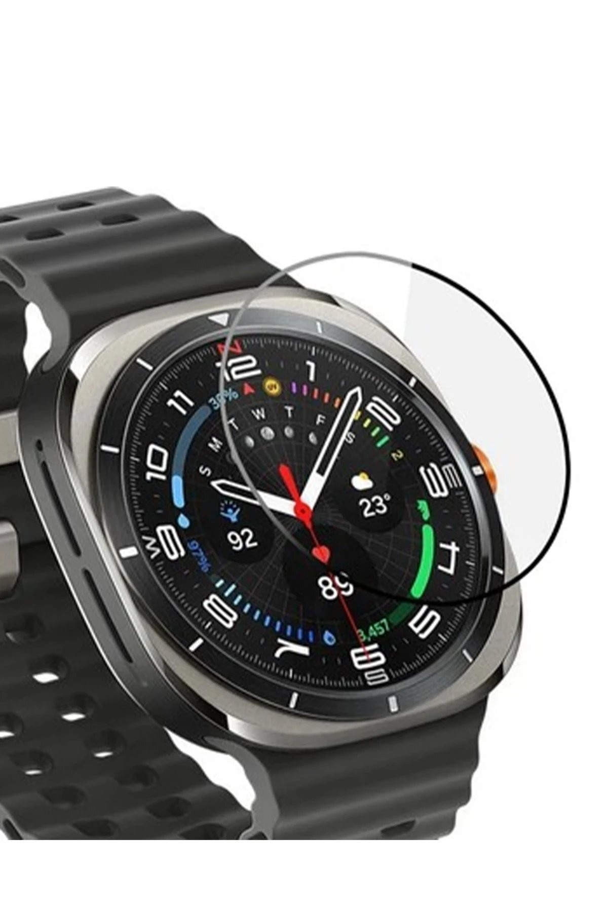 Samsung Galaxy Watch Ultra 47mm Polymer Nano Ekran Koruyucu - Şeffaf