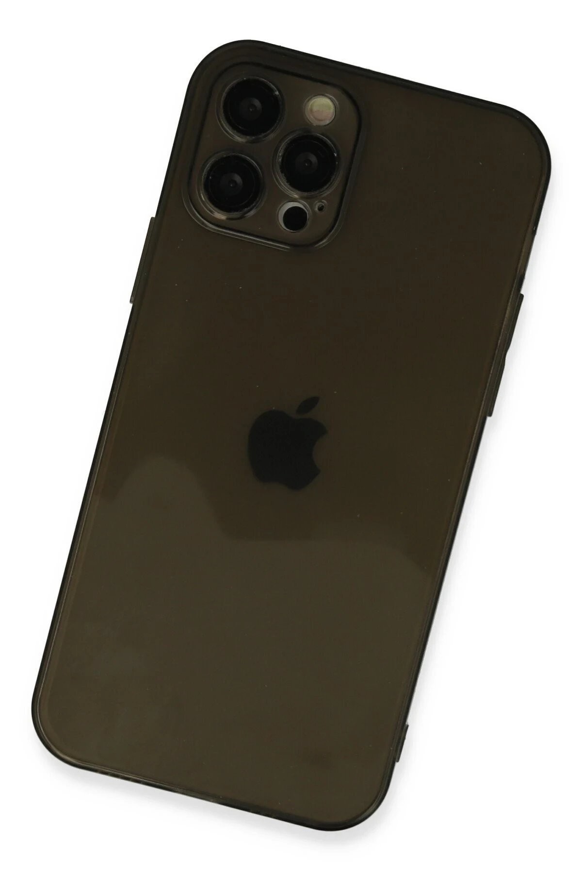 iPhone 12 Pro Kılıf Fly Lens Silikon - Siyah