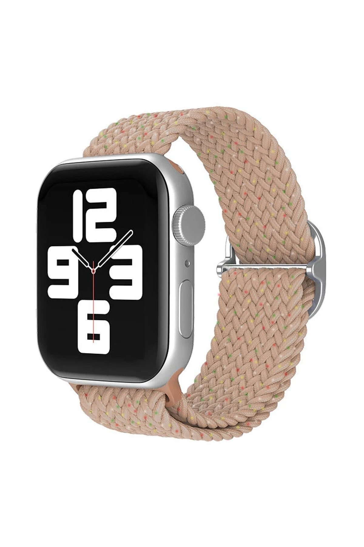 Apple Watch 42mm Star Kordon - Benekli Pudra