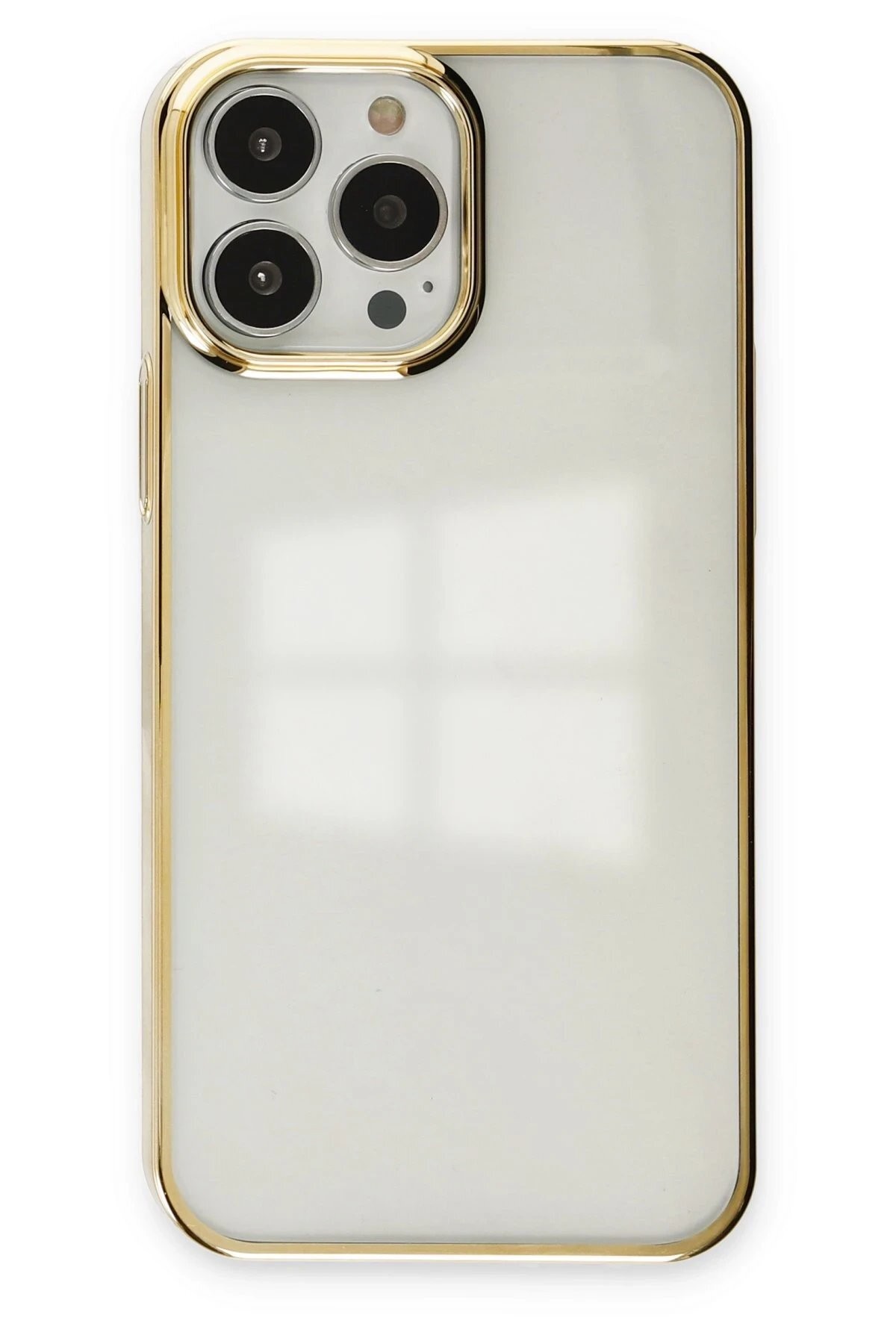 iPhone 13 Pro Max Kılıf Element Silikon - Gold