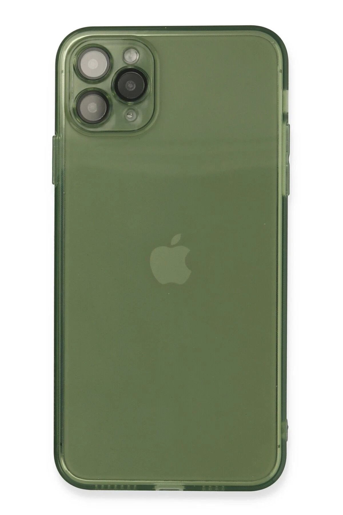 iPhone 11 Pro Max Kılıf Fly Lens Silikon - Yeşil