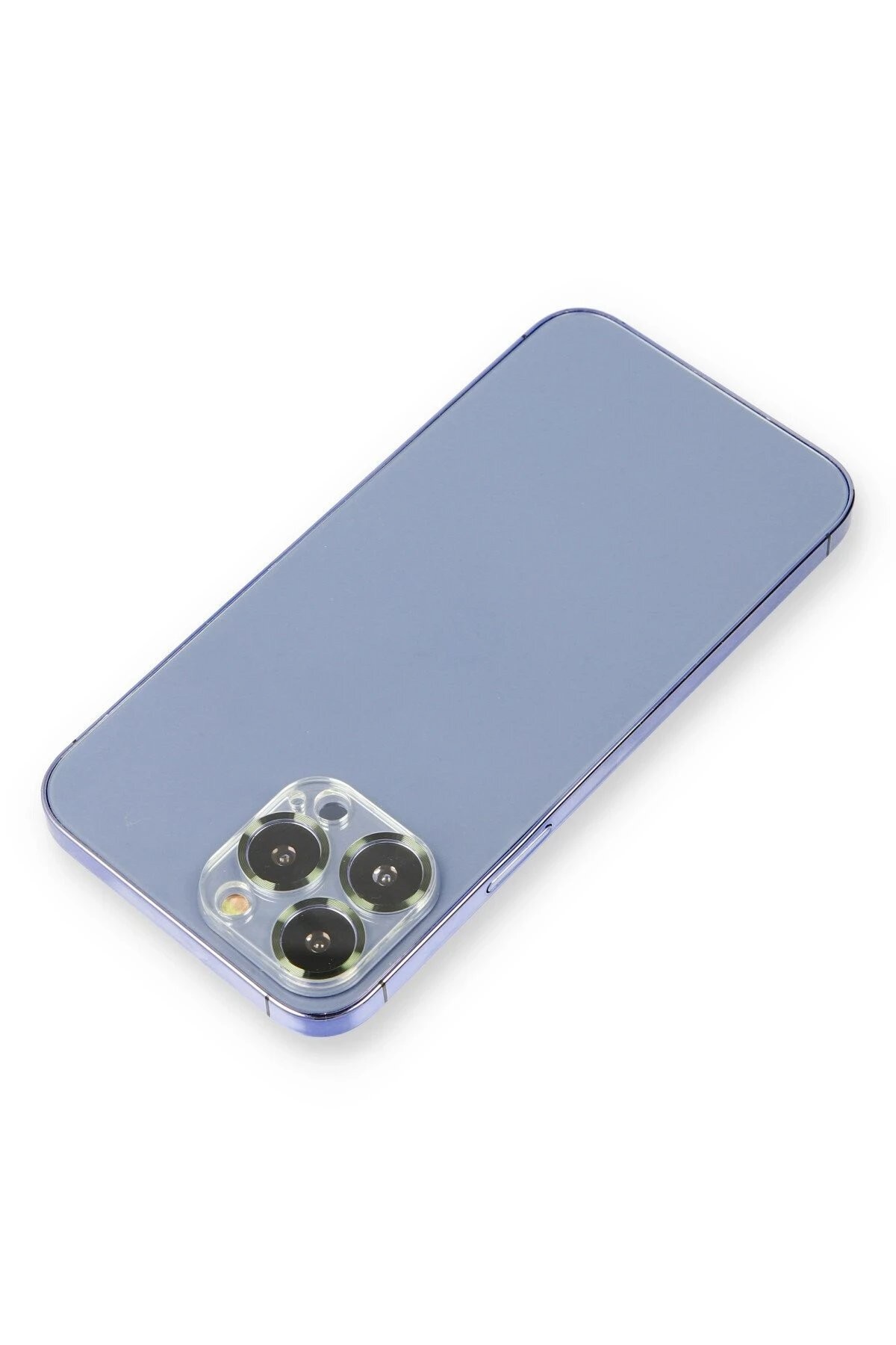iPhone 14 Pro Metal Kamera Lens Koruma Cam - Koyu Yeşil