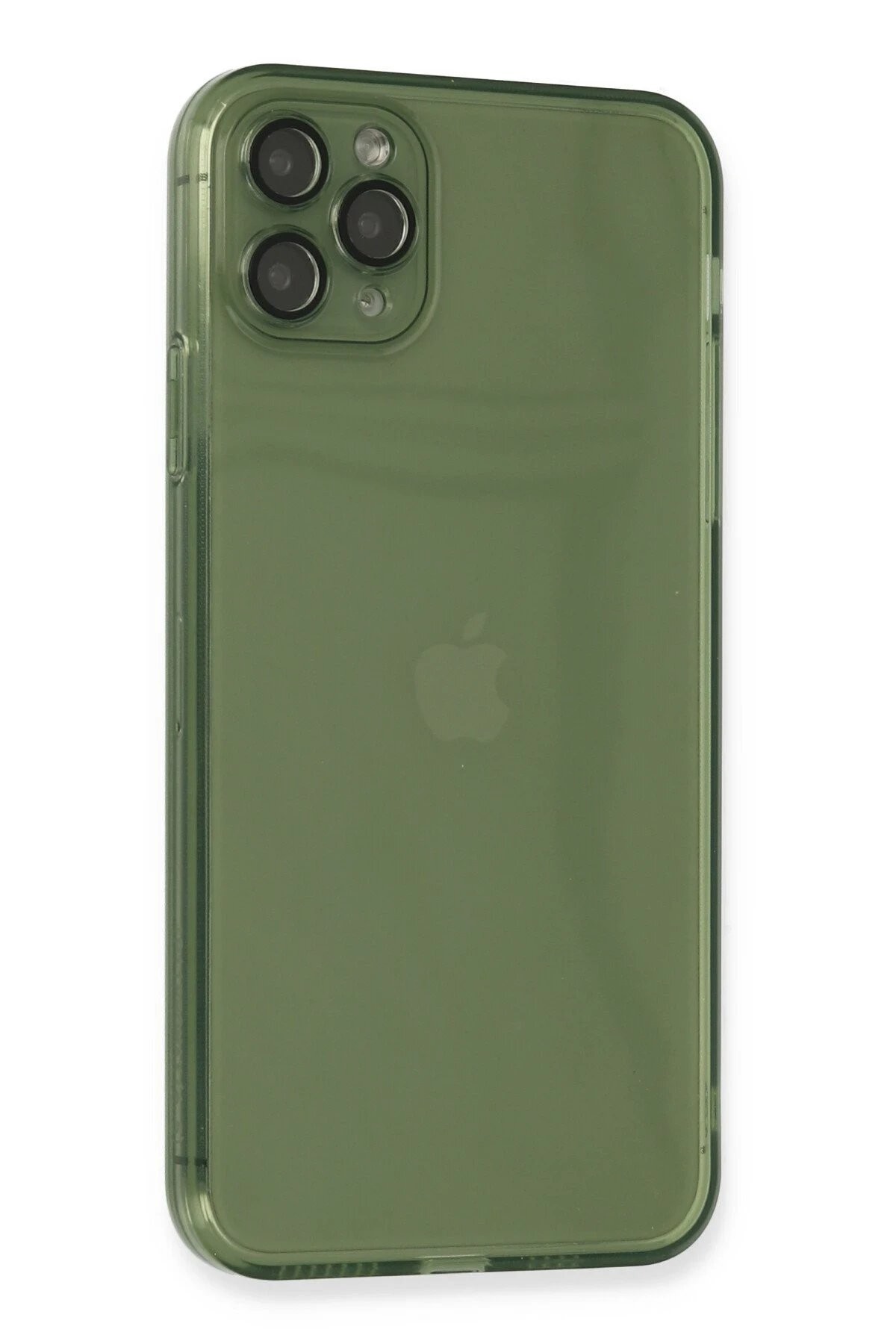 iPhone 11 Pro Max Kılıf Fly Lens Silikon - Yeşil