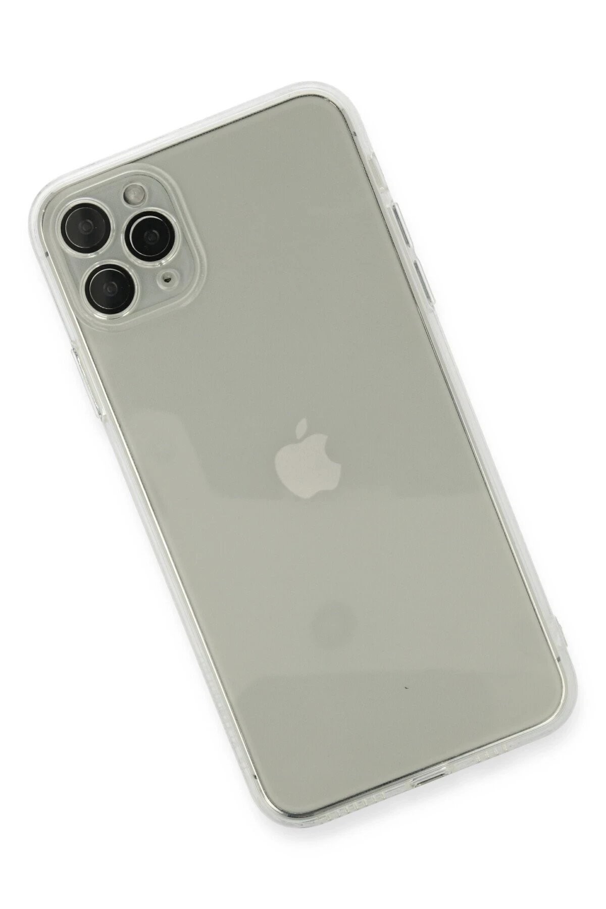 iPhone 11 Pro Max Kılıf Fly Lens Silikon - Şeffaf