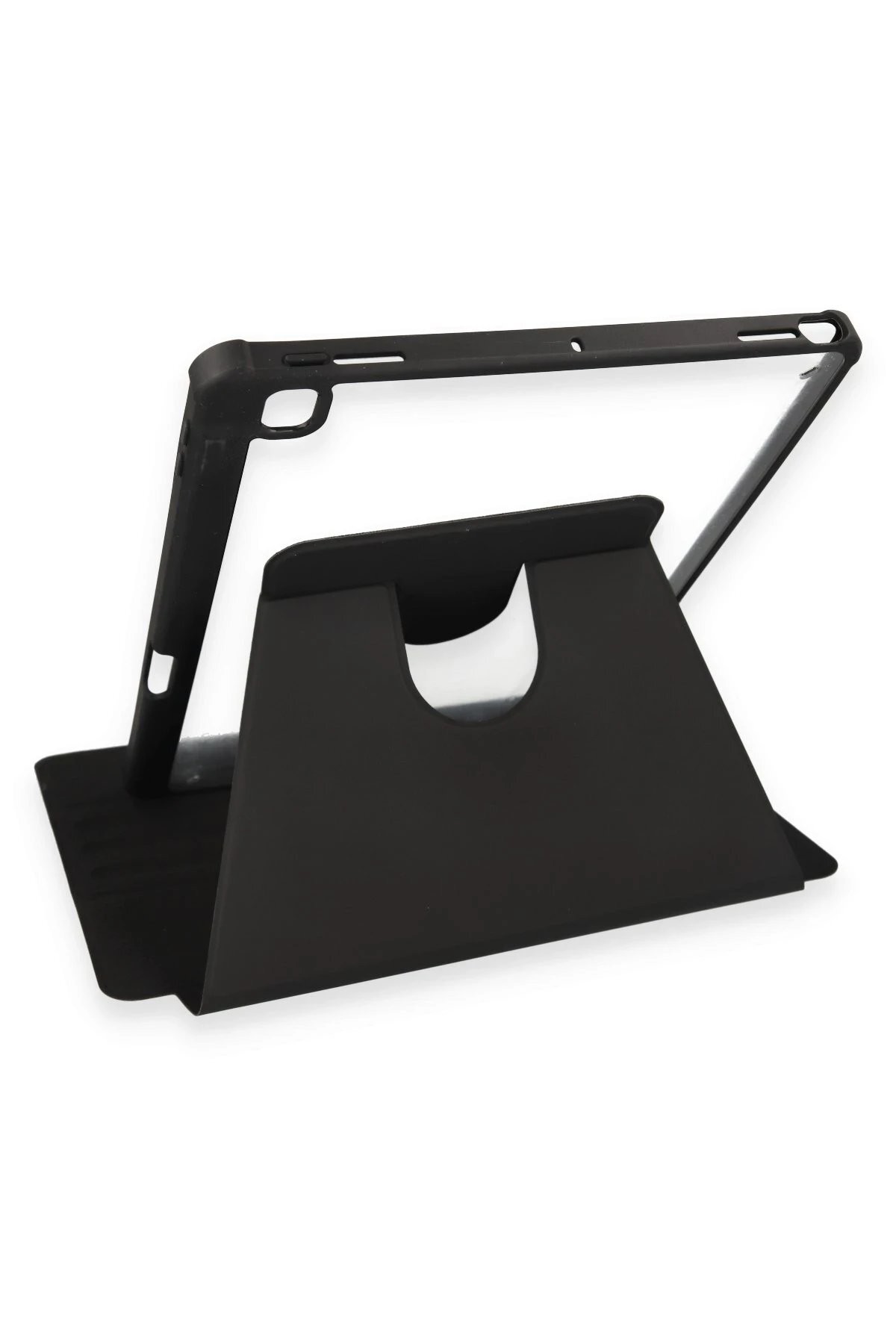 iPad 10.2 (7.nesil) Kılıf Starling 360 Kalemlikli Tablet Kılıf - Siyah