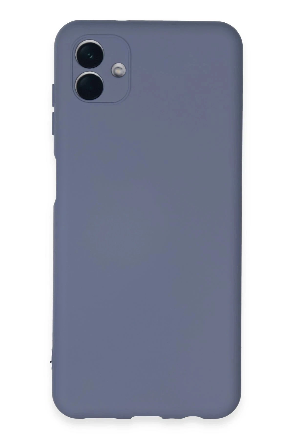 Samsung Galaxy A04E Kılıf Nano içi Kadife Silikon - Gri