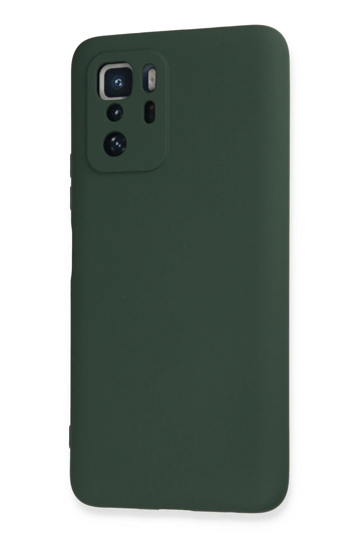 Xiaomi Poco X3 GT Kılıf Nano içi Kadife Silikon - Koyu Yeşil