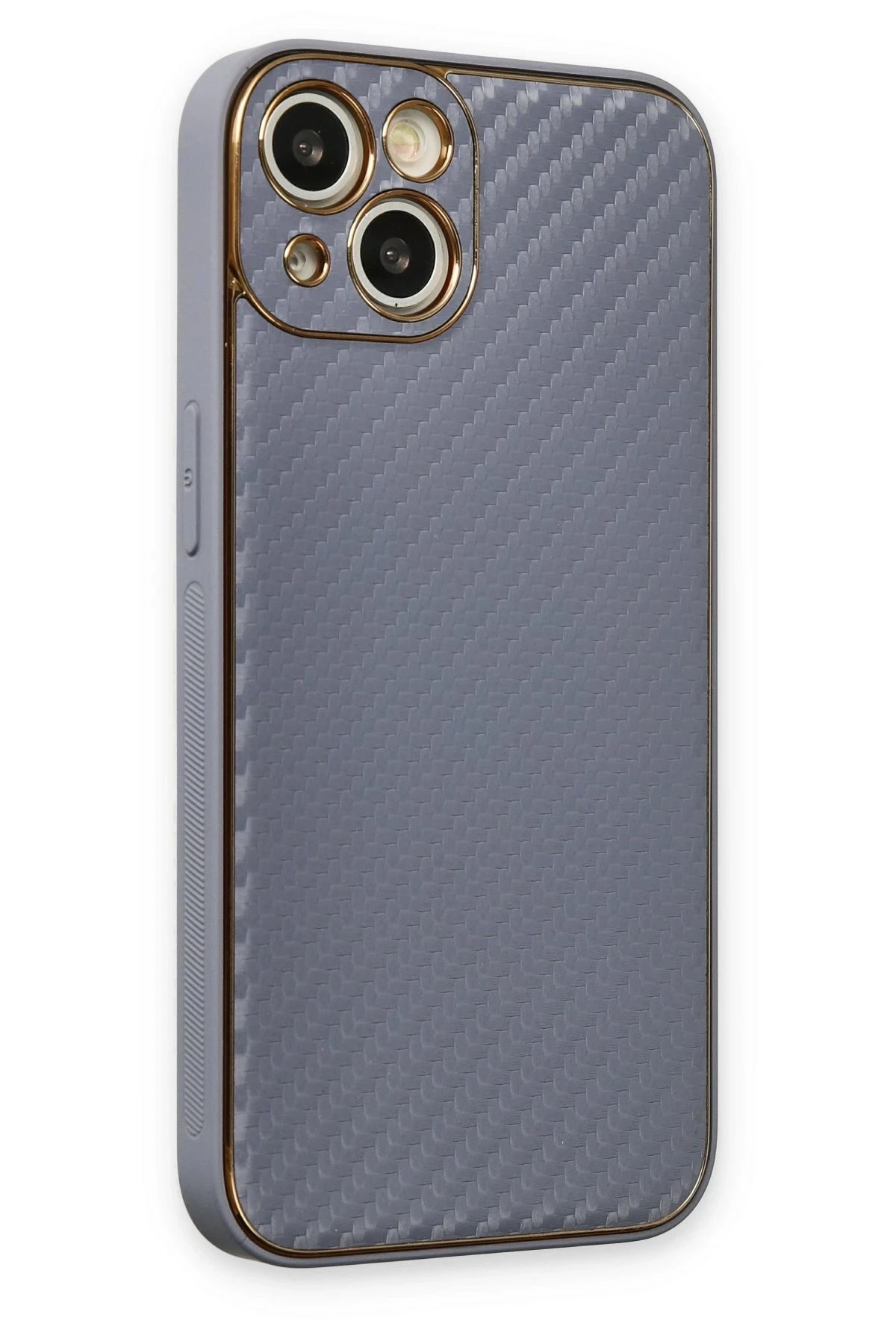 iPhone 13 Kılıf Coco Karbon Silikon - Gri