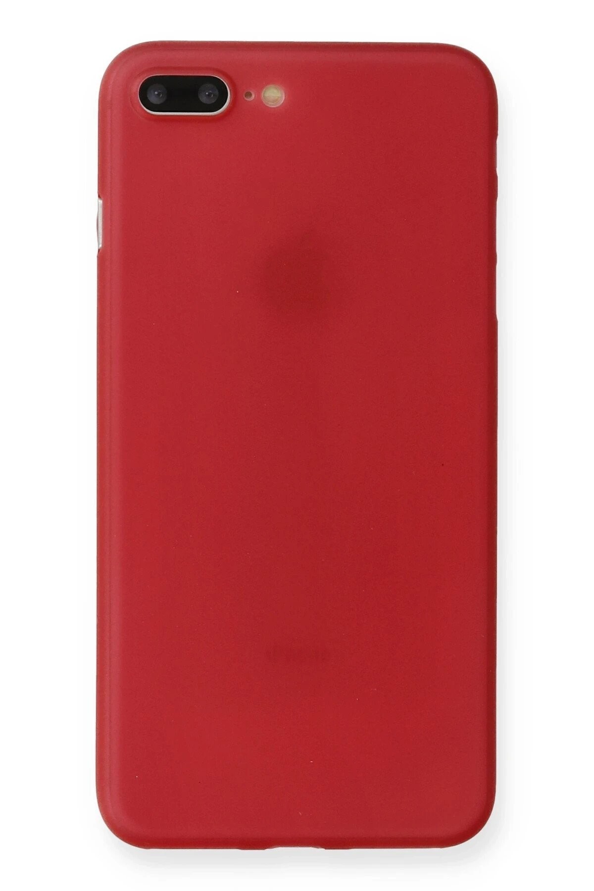 iPhone 7 Plus Kılıf PP Ultra İnce Kapak - Kırmızı