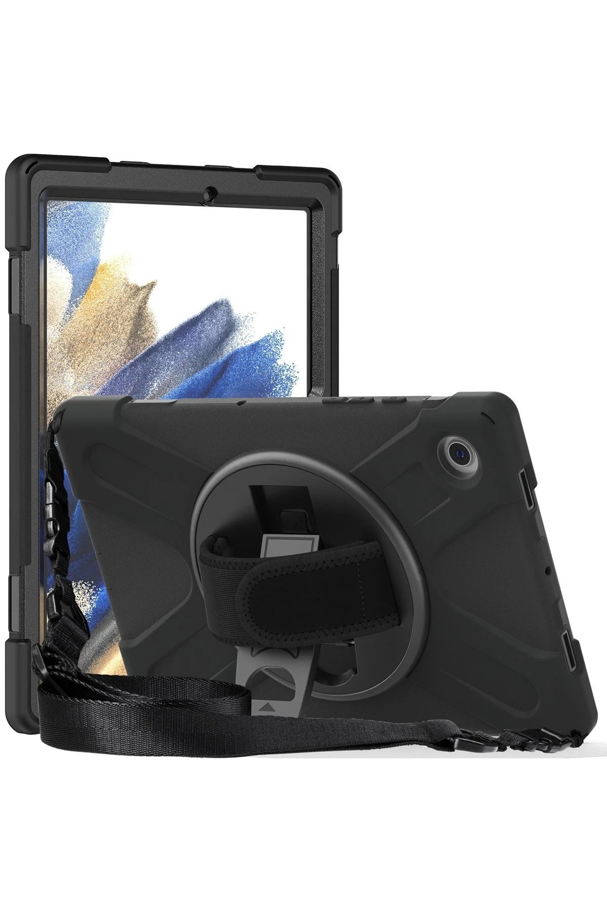 Samsung Galaxy X200 Tab A8 10.5 Kılıf Amazing Tablet Kapak - Mavi