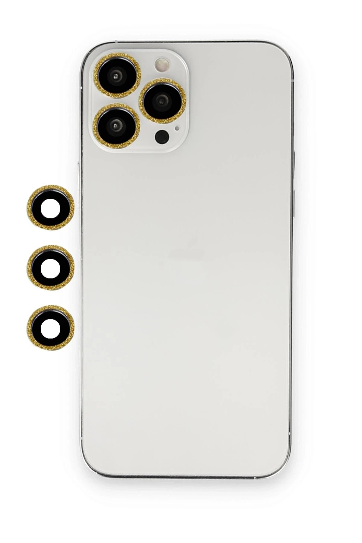 iPhone 12 Pro Max Shine Kamera Lens - Gold