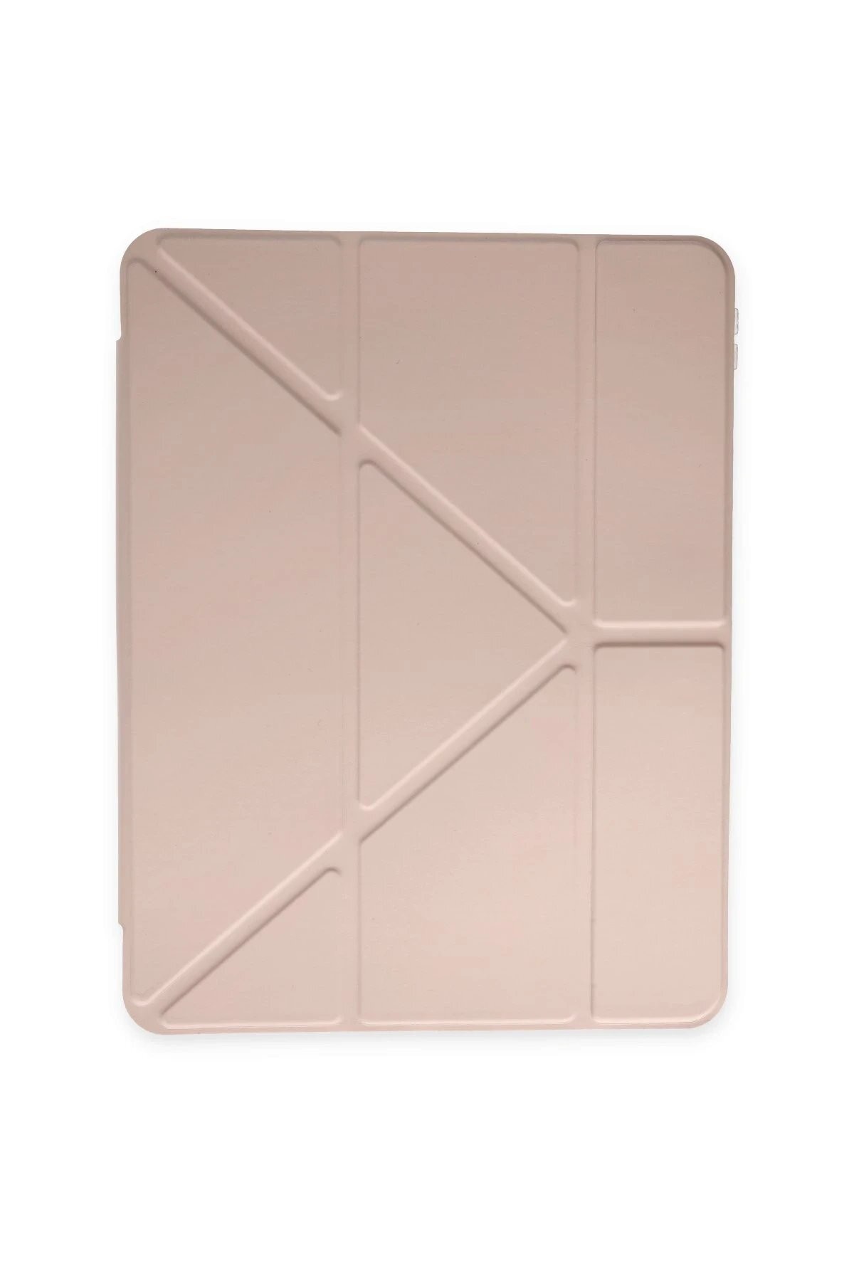 iPad Pro 11 (2018) Kılıf Kalemlikli Mars Tablet Kılıfı - Rose Gold