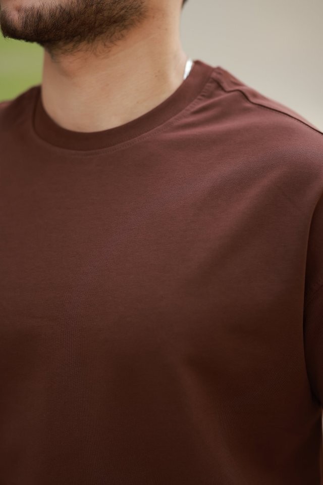 Erkek Kısa Kollu Basic Oversize Tshirt