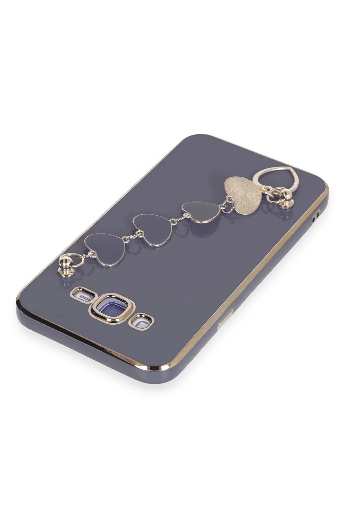 Samsung Galaxy J7 Kılıf Esila Silikon - Gri