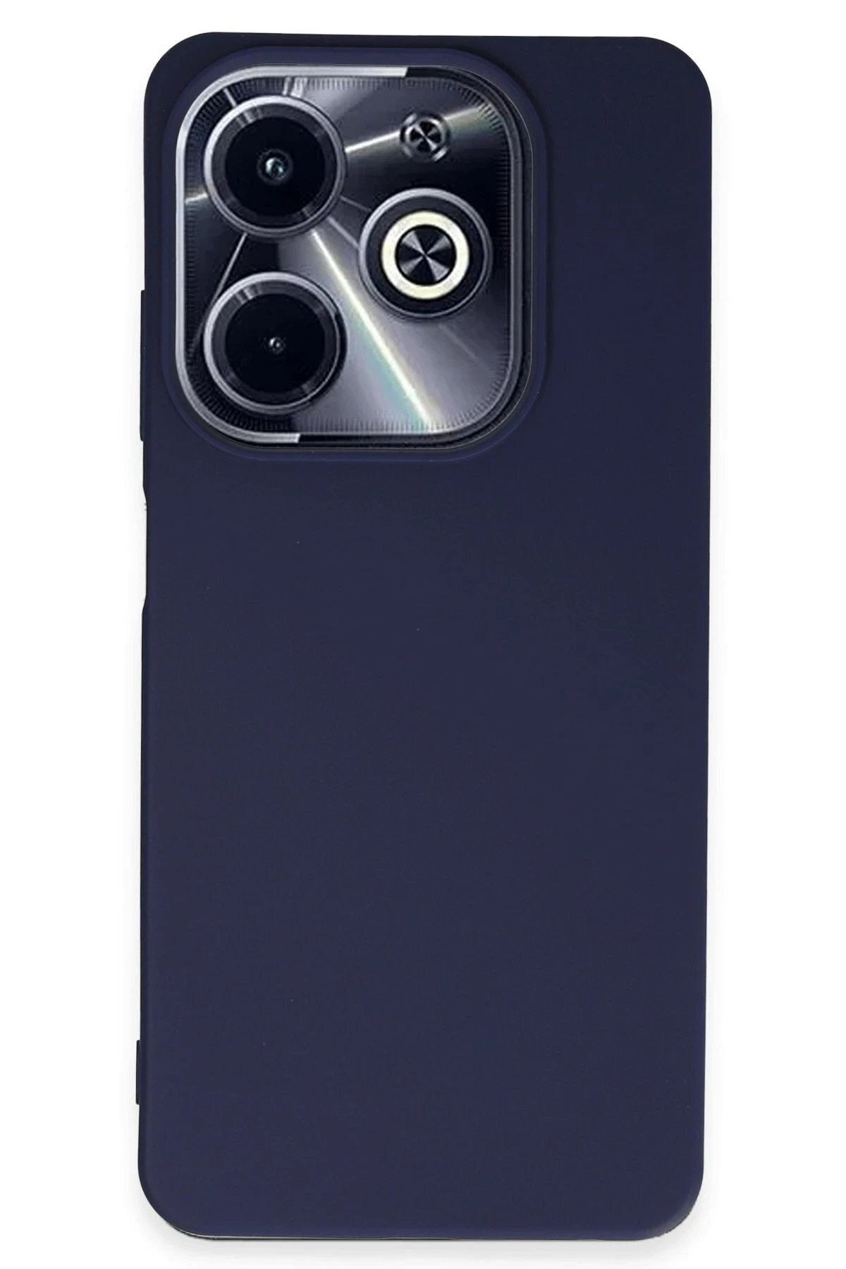 İnfinix Hot 40i Kılıf First Silikon - Lacivert