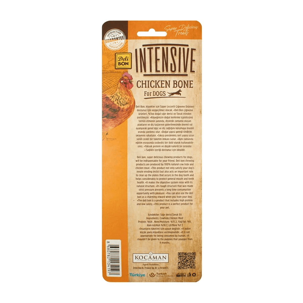 Delibon İntensive Tavuklu Kemik 15Cm 1 li Paket