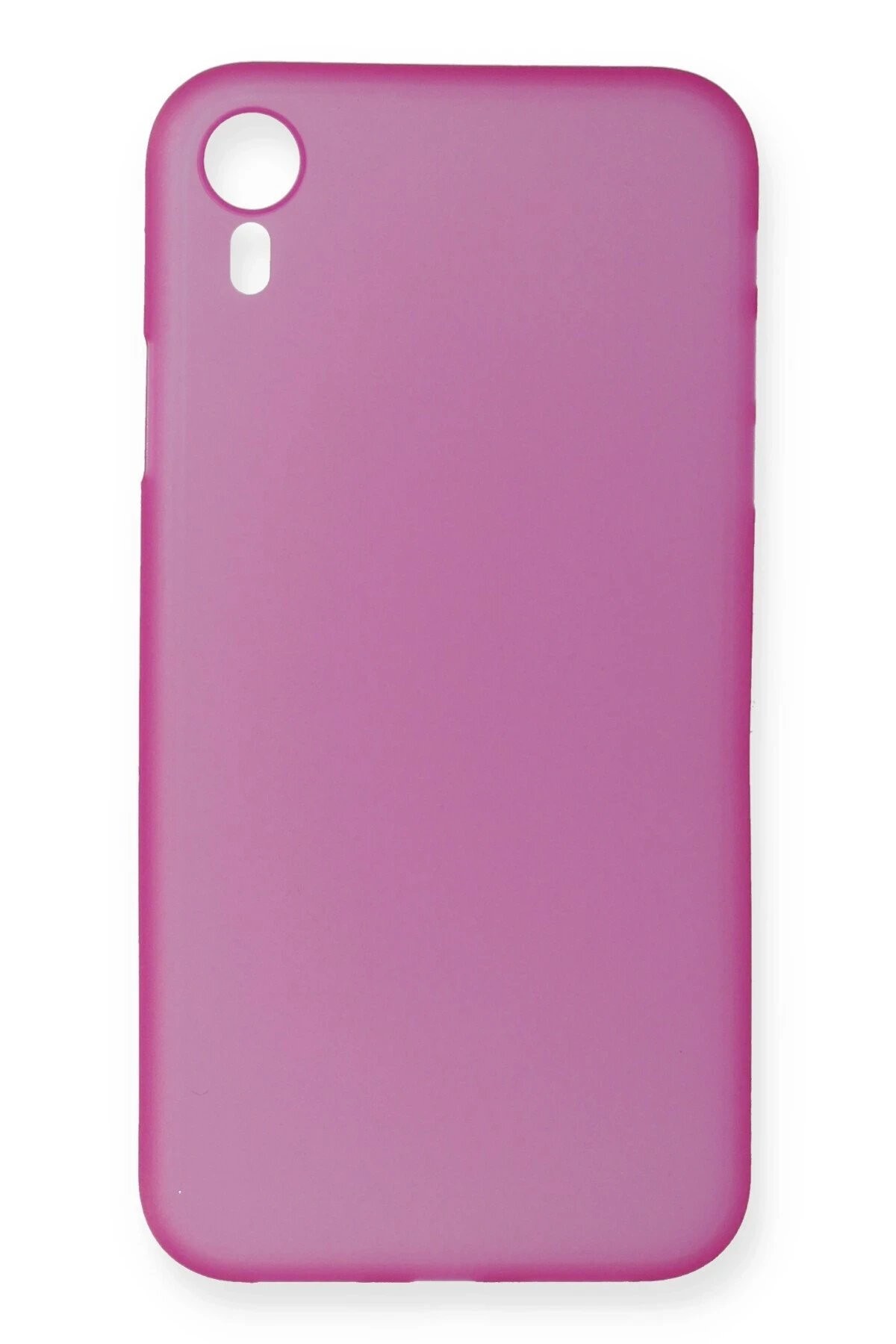 iPhone XR Kılıf PP Ultra İnce Kapak - Pembe