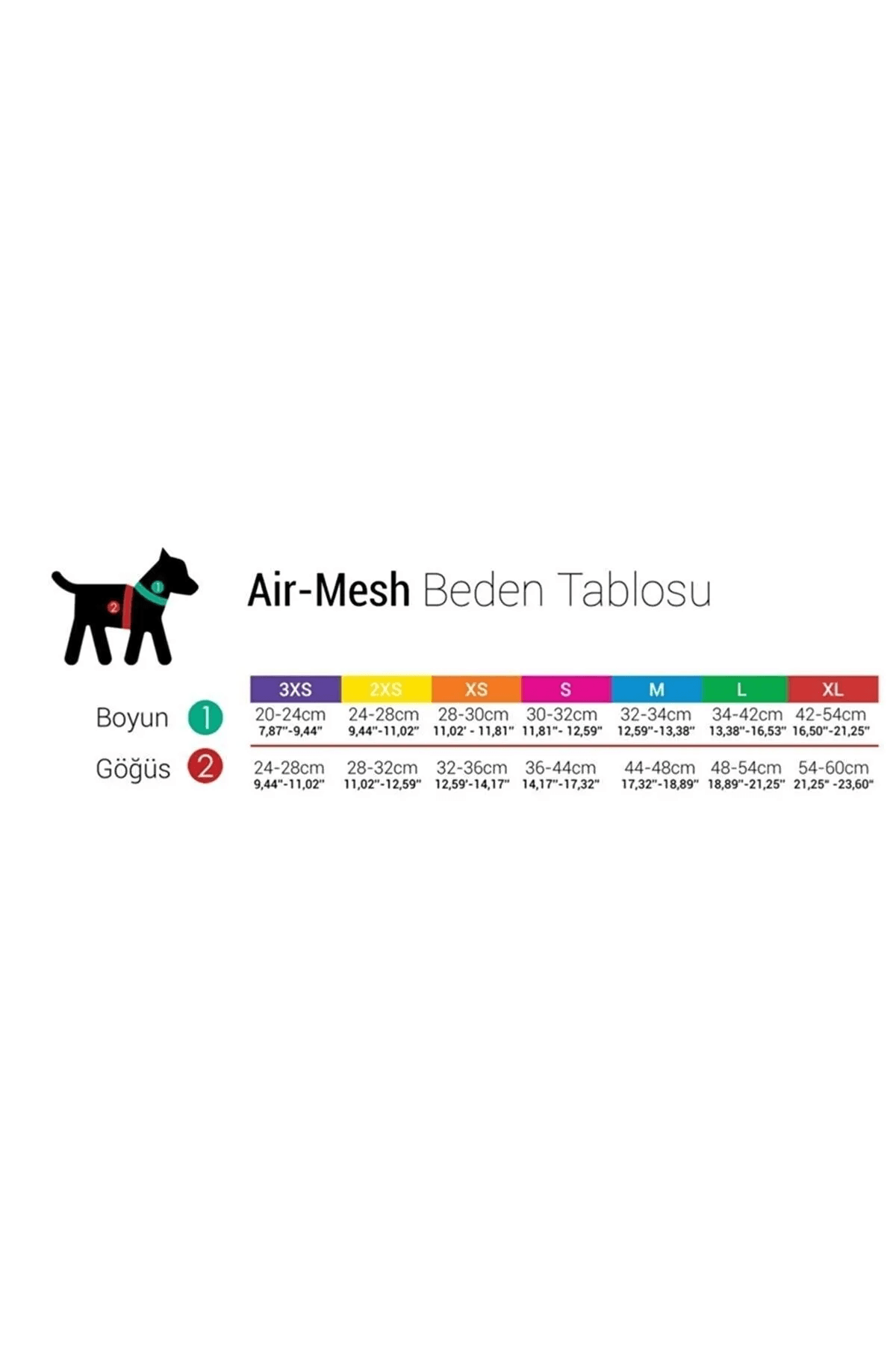 Tailpetz Air Mesh Köpek Göğüs Tasması XSmall 32x36 cm Brown