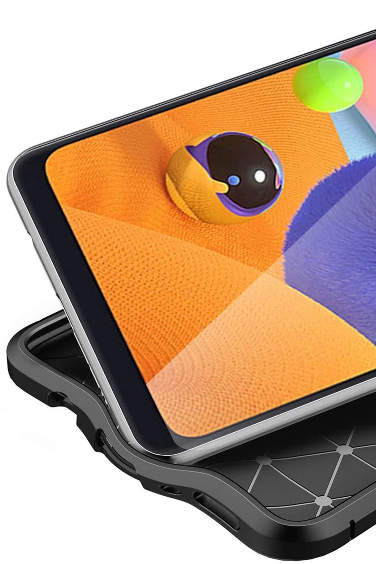 Samsung Galaxy A31 Kılıf Auto Focus Kapak - Kırmızı