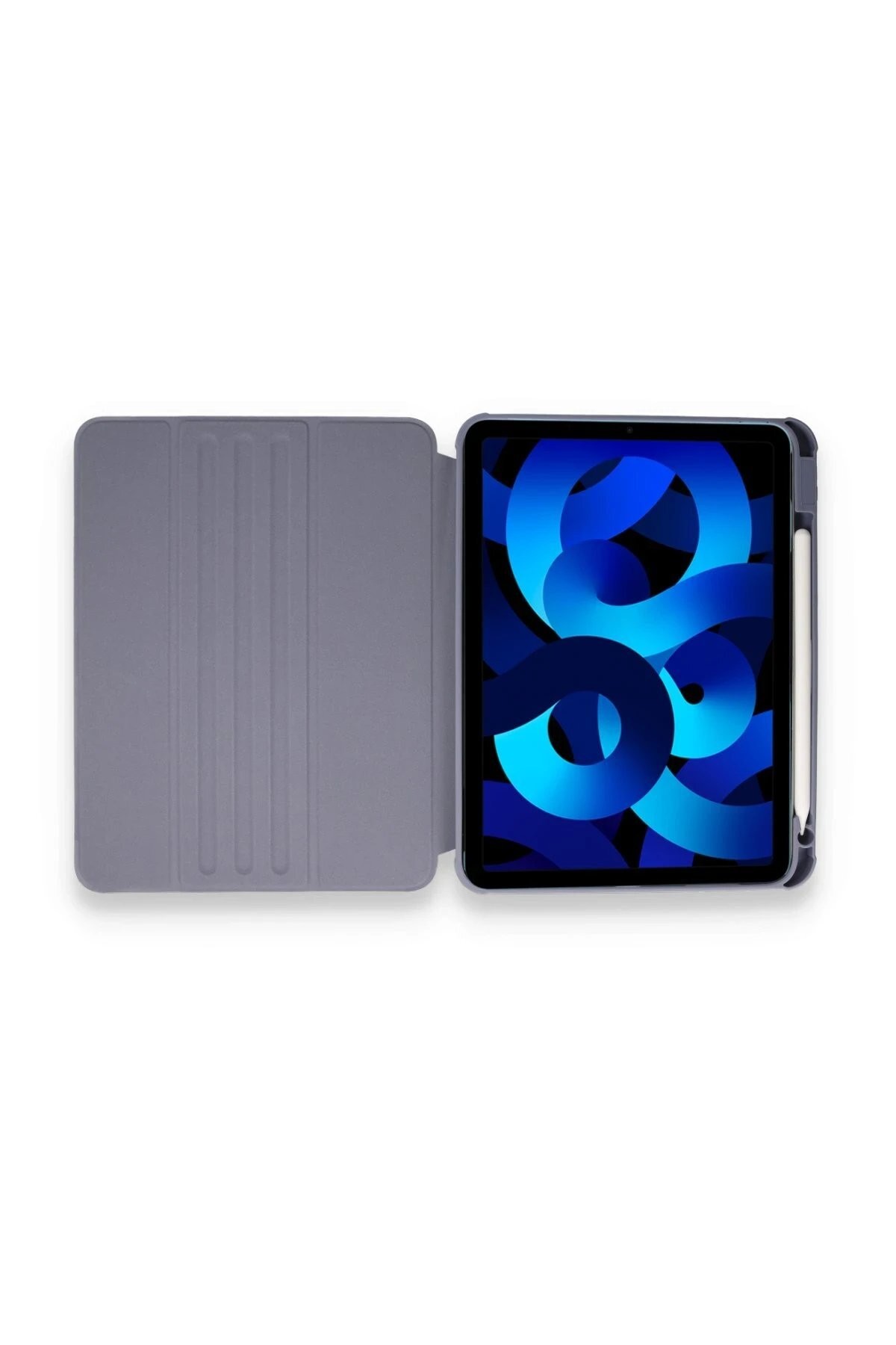 iPad 10.2 (7.nesil) Kılıf Starling 360 Kalemlikli Tablet Kılıf - Lila
