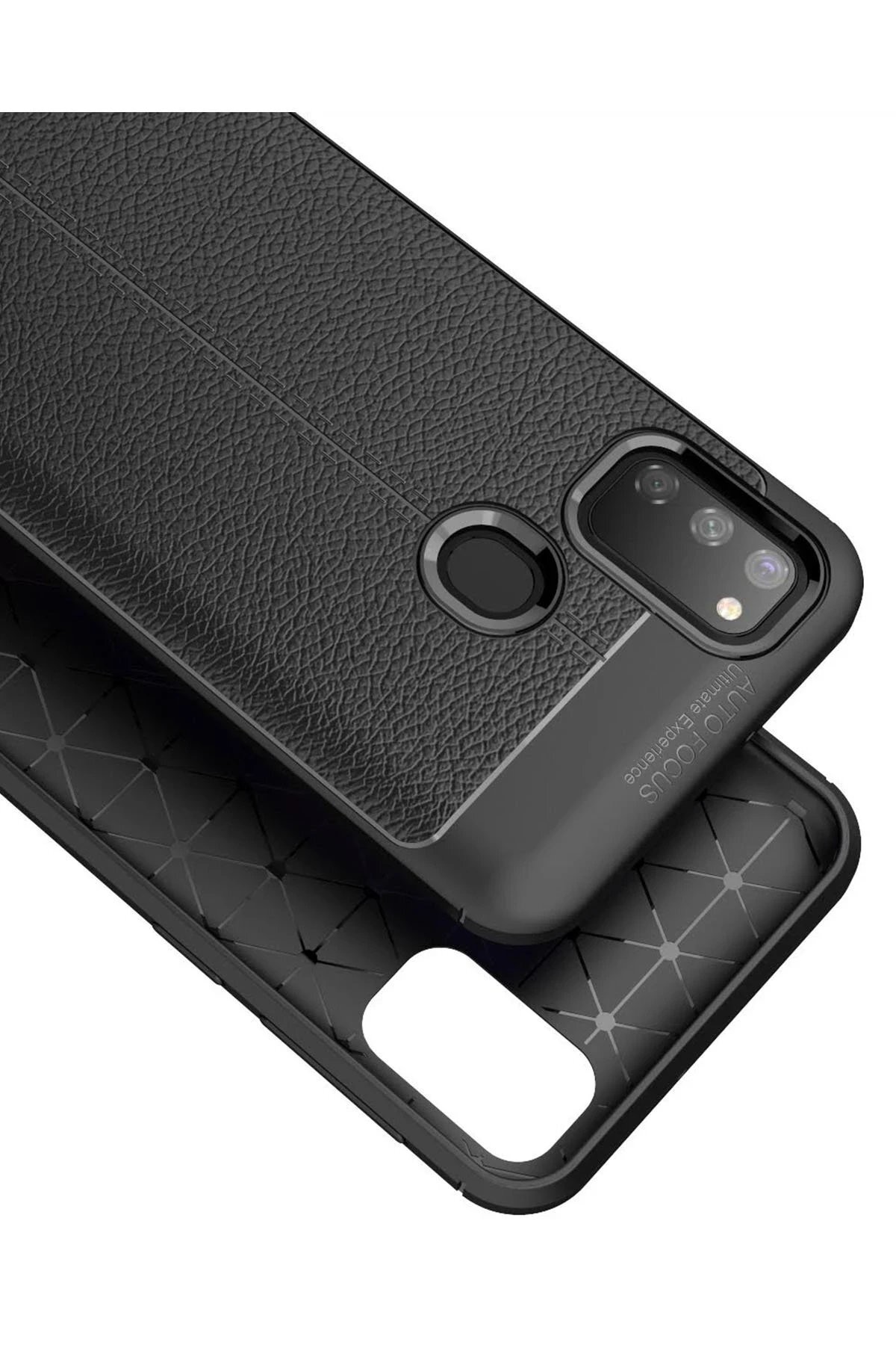 Samsung Galaxy M30S Kılıf Auto Focus Kapak - Kırmızı