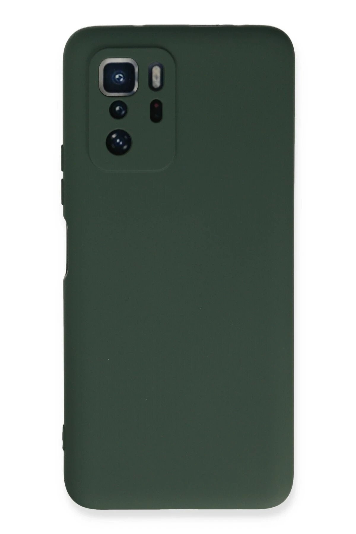 Xiaomi Poco X3 GT Kılıf Nano içi Kadife Silikon - Koyu Yeşil