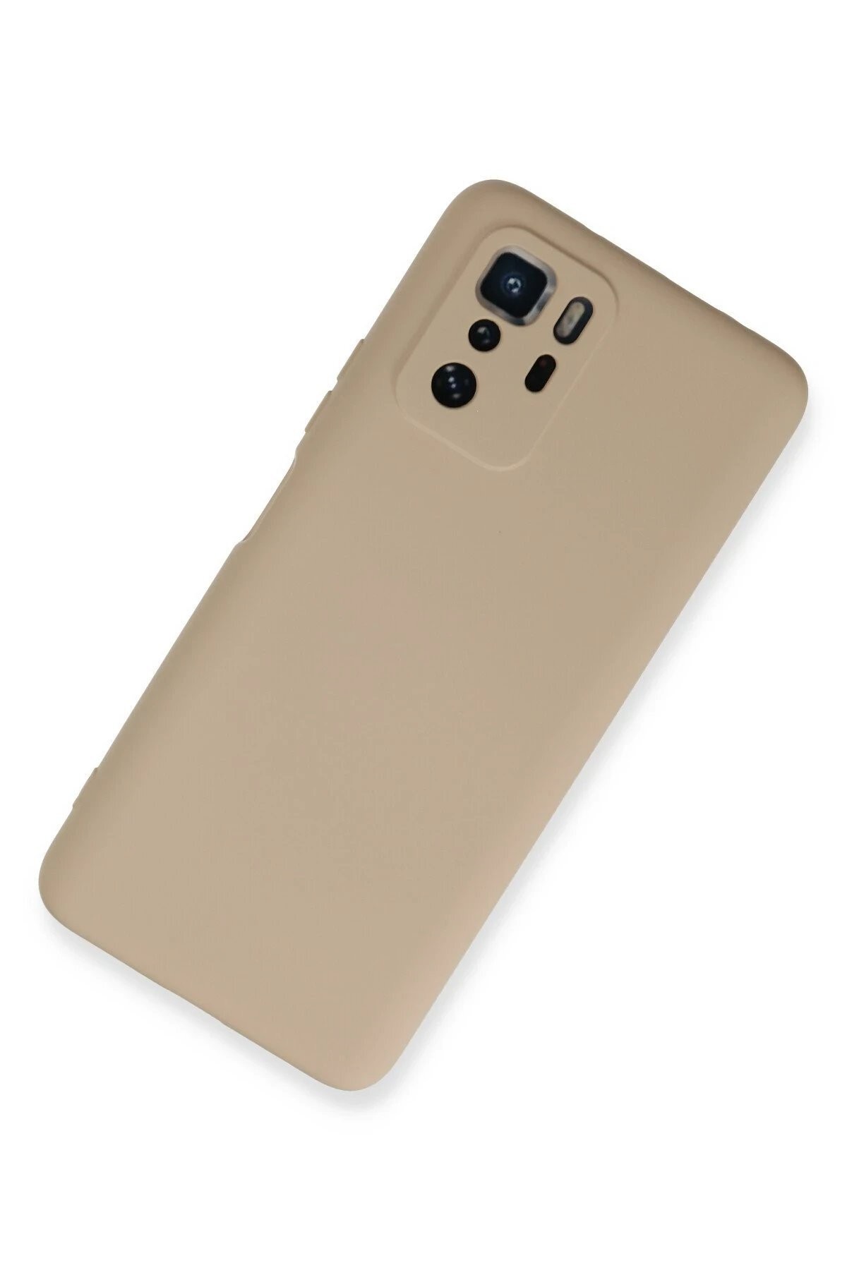 Xiaomi Poco X3 GT Kılıf Nano içi Kadife Silikon - Pudra