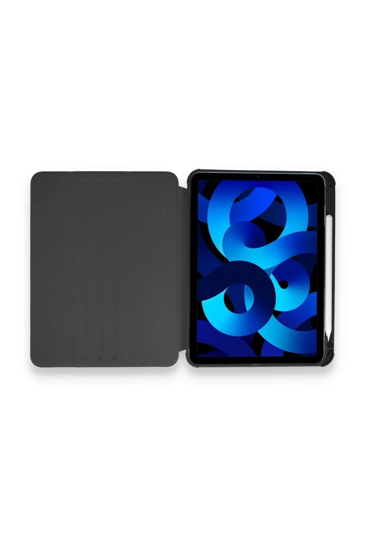 iPad 10.2 (7.nesil) Kılıf Starling 360 Kalemlikli Tablet Kılıf - Siyah
