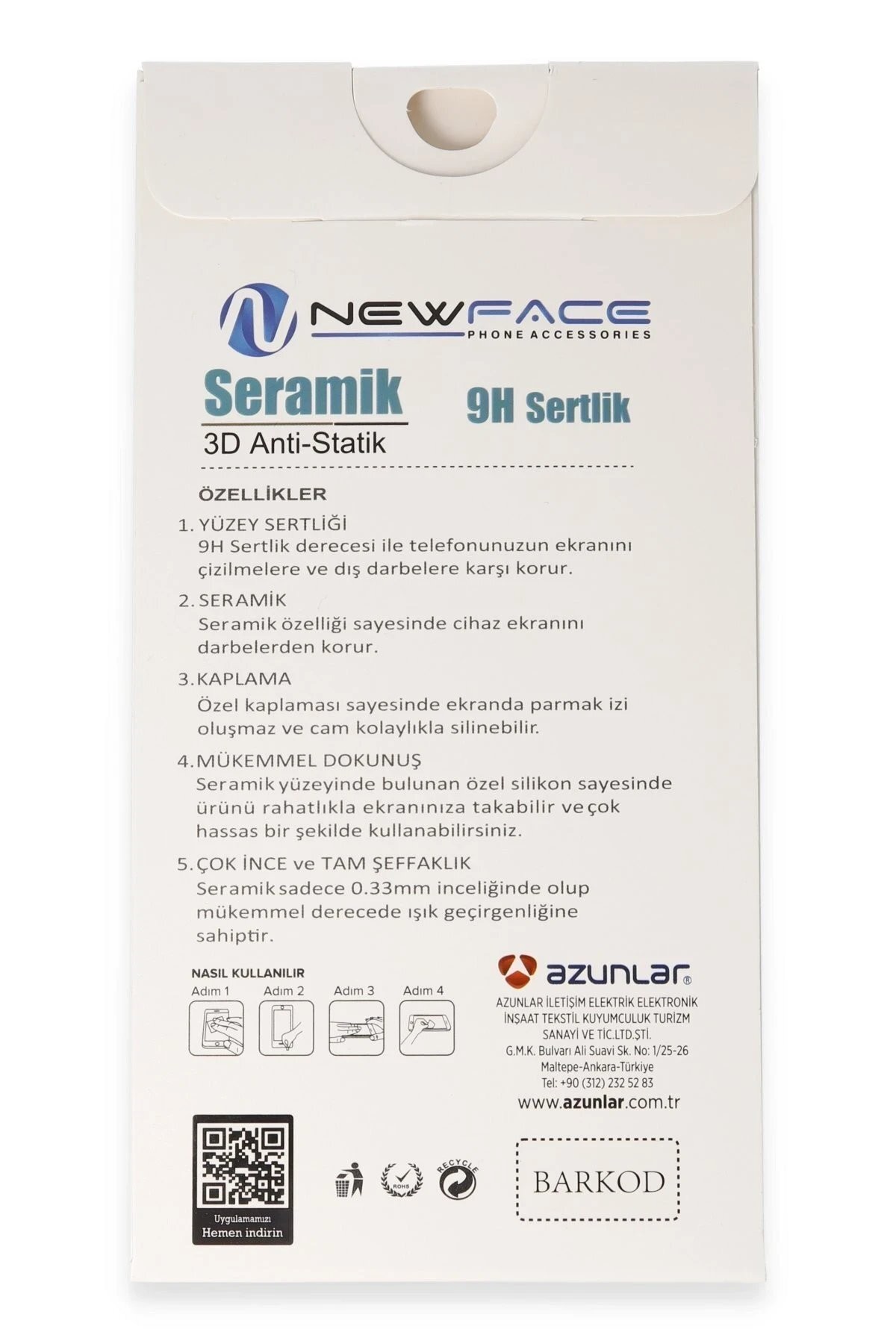 Samsung Galaxy S23 3D Antistatik Seramik Nano Ekran Koruyucu