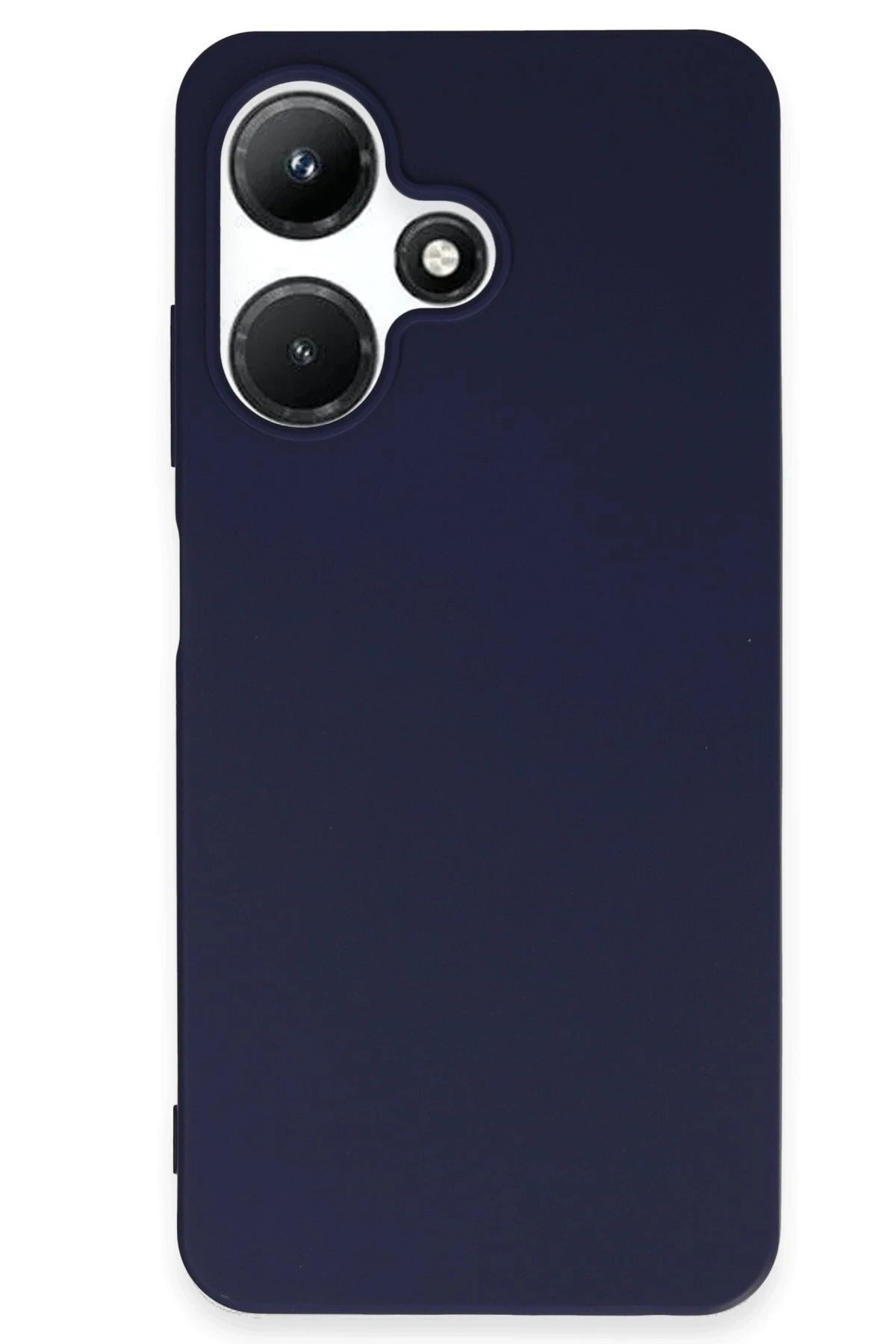 İnfinix Hot 30i Kılıf First Silikon - Lacivert