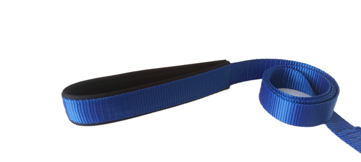 Markapet Köpek Gezdirme Kayışı 1,5 cm x 115 cm Mavi