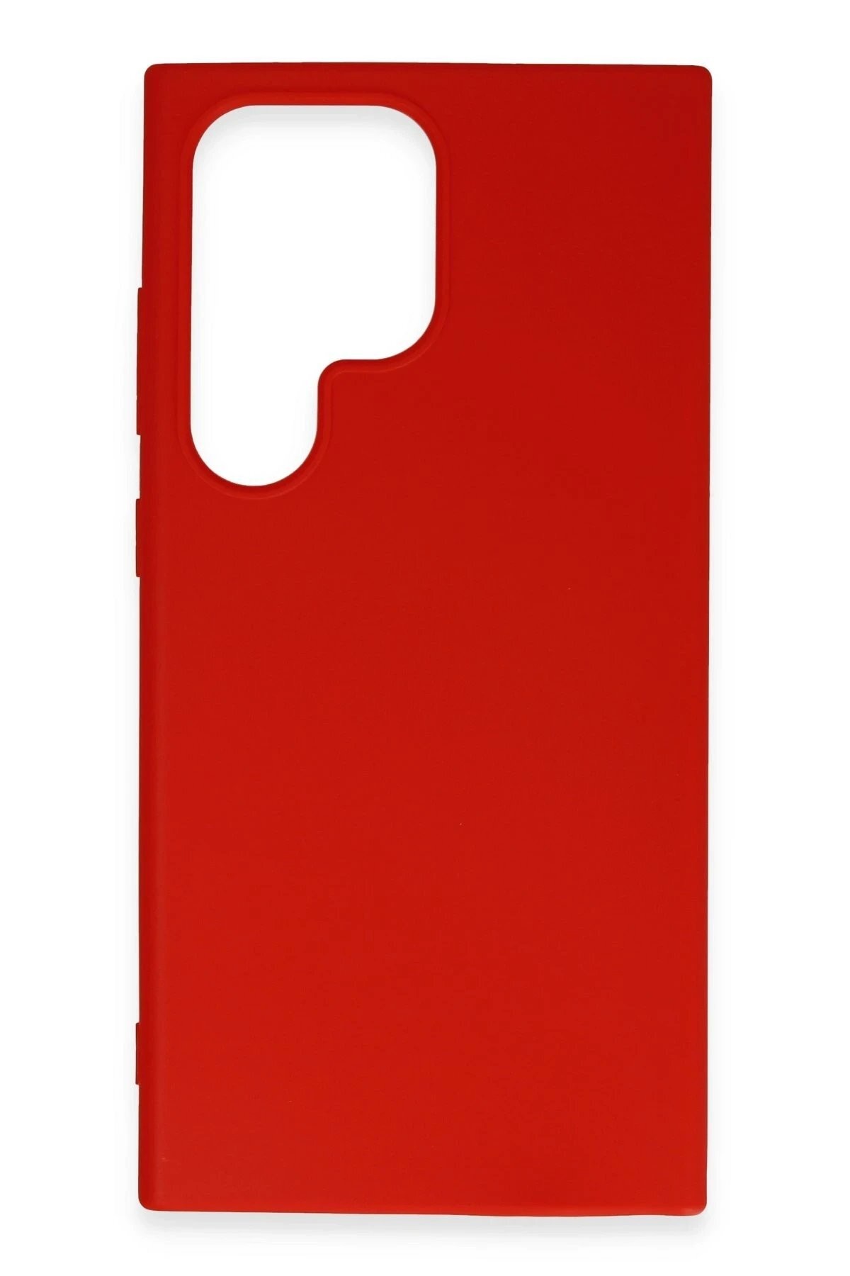 Samsung Galaxy S24 Ultra Kılıf First Silikon - Kırmızı