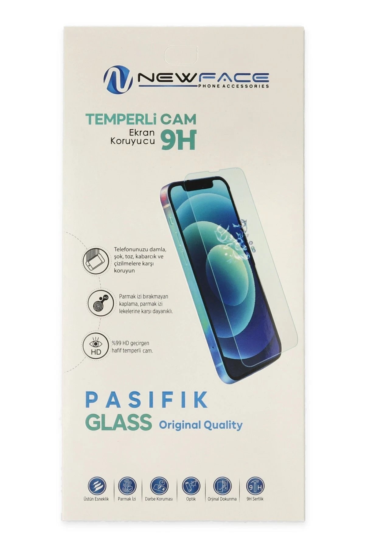 Samsung Galaxy A20S Pasifik Cam Ekran Koruyucu