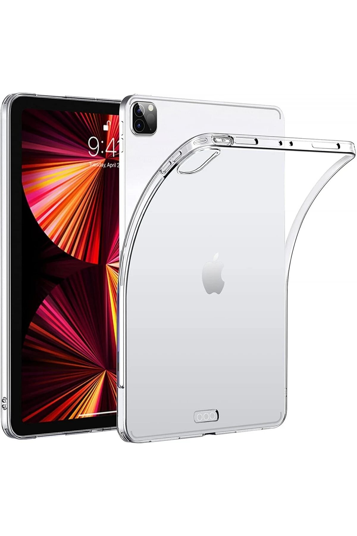 iPad Pro 11 (2020) Kılıf Tablet Şeffaf Silikon
