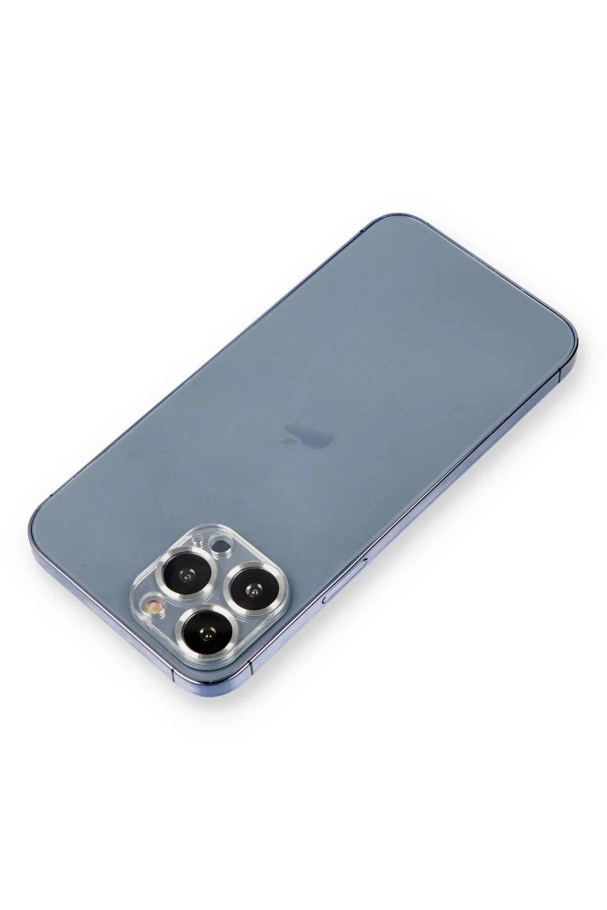 iPhone 14 Pro Metal Kamera Lens Koruma Cam - Gümüş