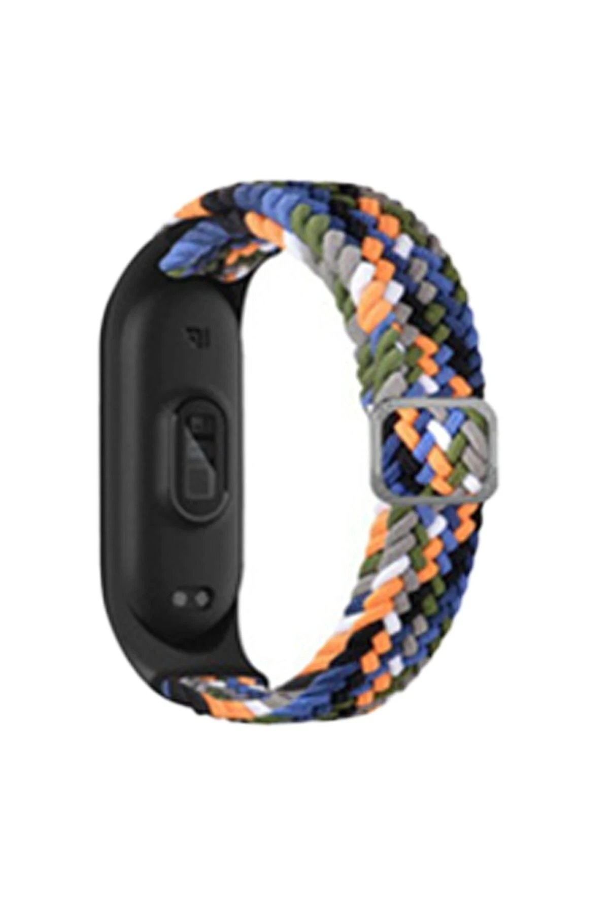 Xiaomi Mi Band 6 Star Kordon - Gri-Turuncu