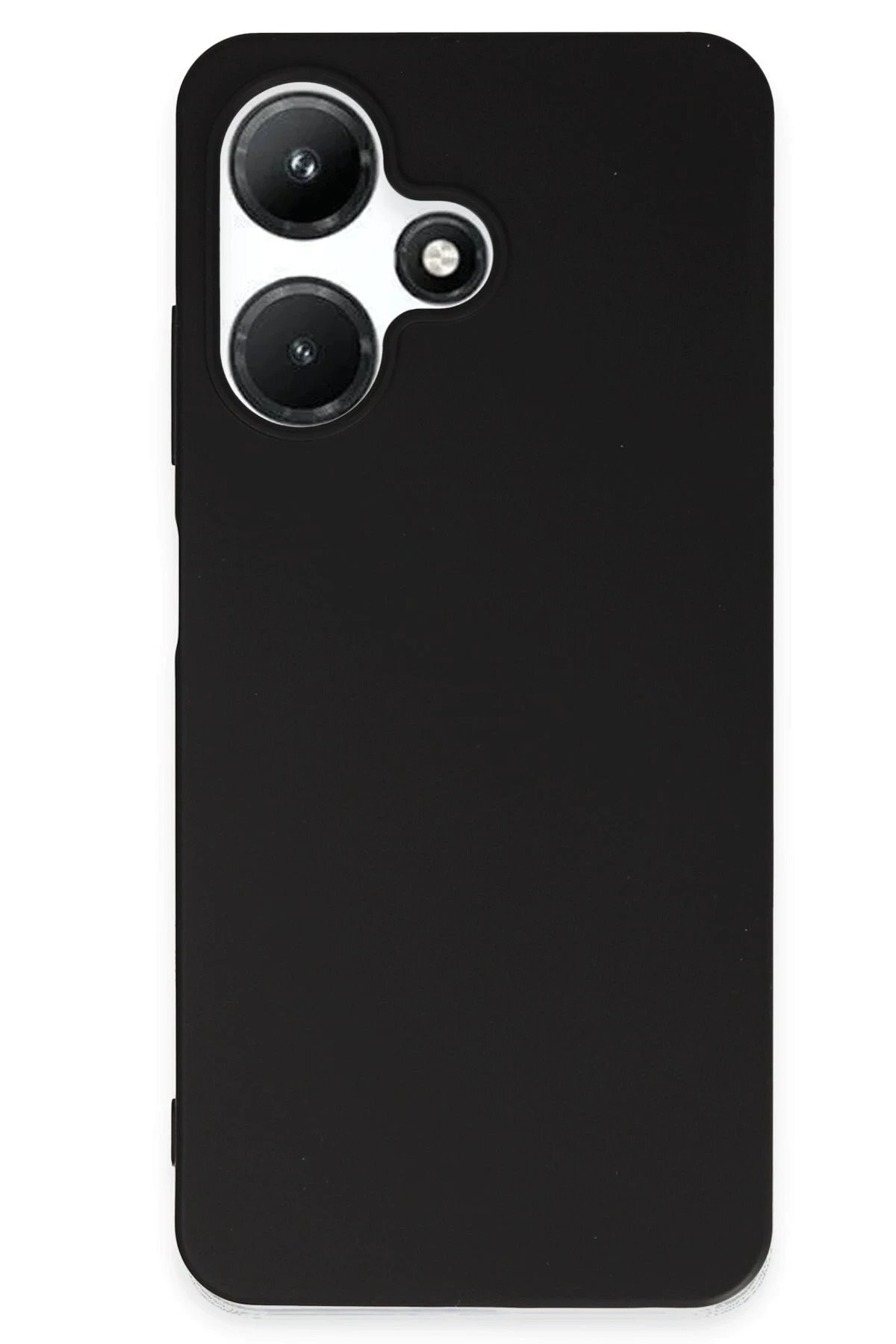 İnfinix Hot 30i Kılıf First Silikon - Siyah