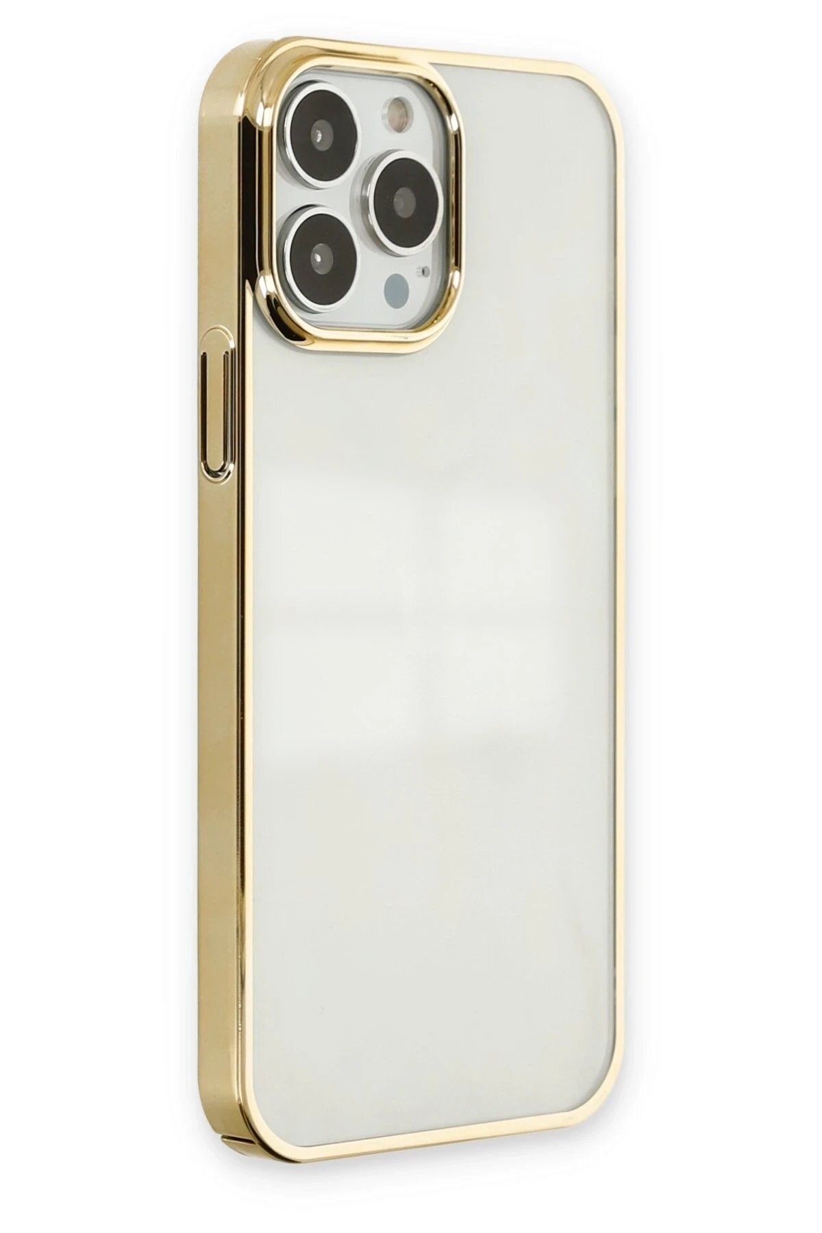 iPhone 13 Pro Max Kılıf Element Silikon - Gold