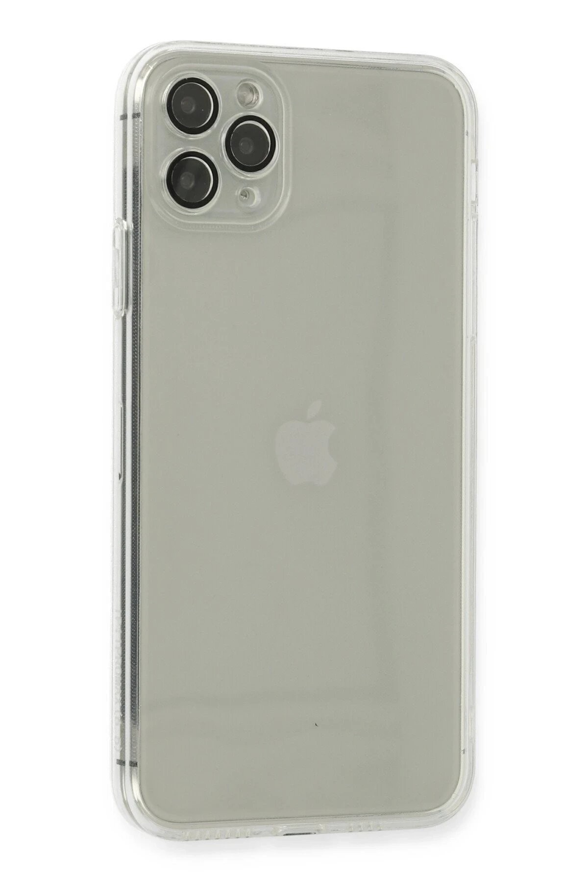 iPhone 11 Pro Max Kılıf Fly Lens Silikon - Şeffaf