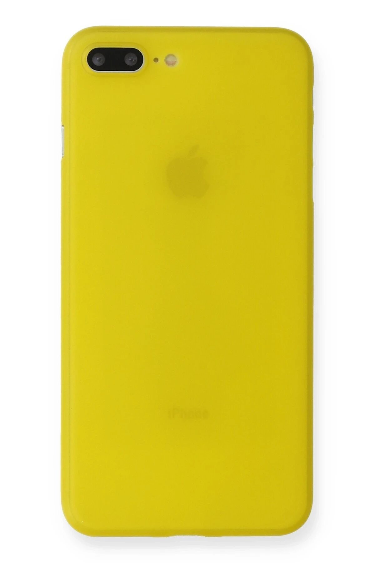 iPhone 7 Plus Kılıf PP Ultra İnce Kapak - Sarı