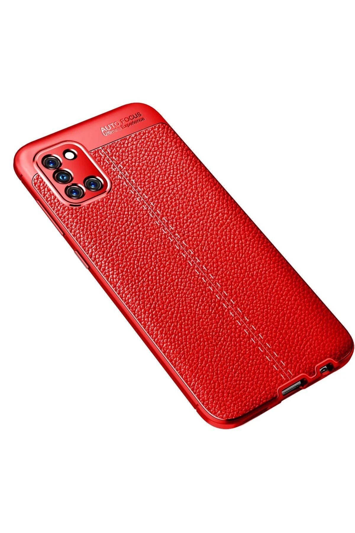 Samsung Galaxy A31 Kılıf Auto Focus Kapak - Kırmızı